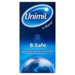 Prezerwatywy pogrubione Unimil B.Safe 12 szt