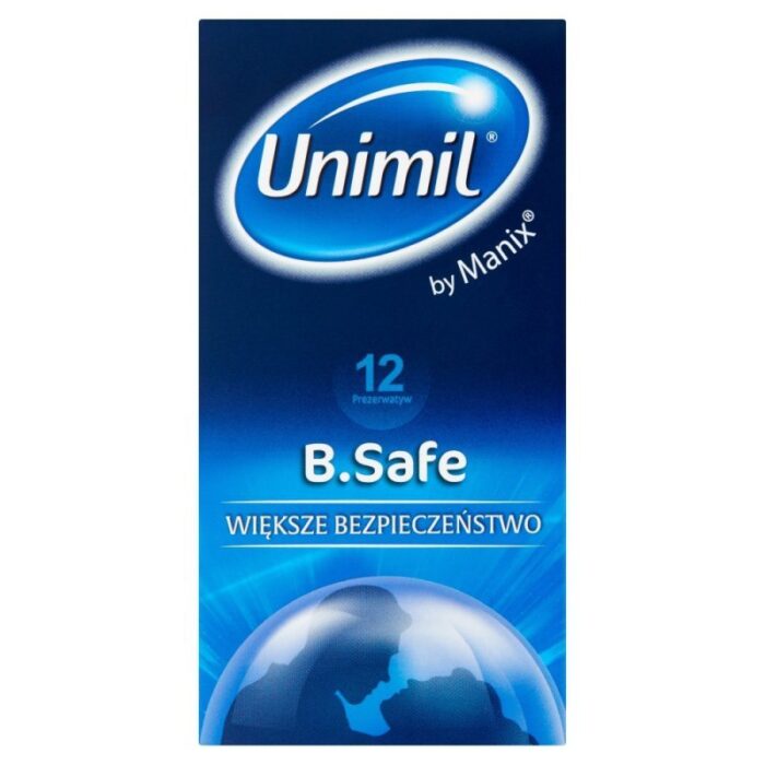 Prezerwatywy pogrubione Unimil B.Safe 12 szt
