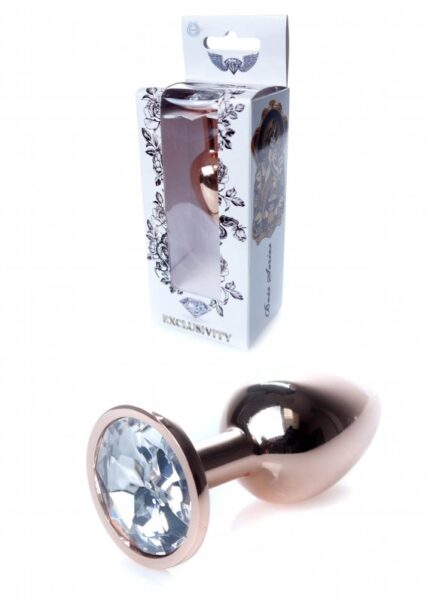 Boss Series Plug-Jewellery - korek analny z diamentem