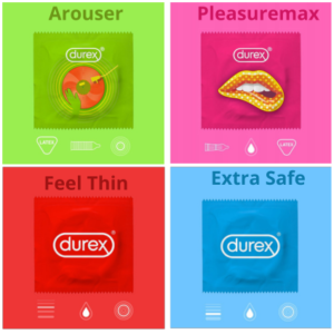 Durex Suprise Me Mix zestaw prezerwatyw 40 szt