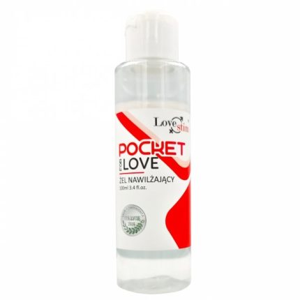 Lubrykant na bazie wody LoveStim Pocket for Love 100 ml - uniwersalny żel intymny