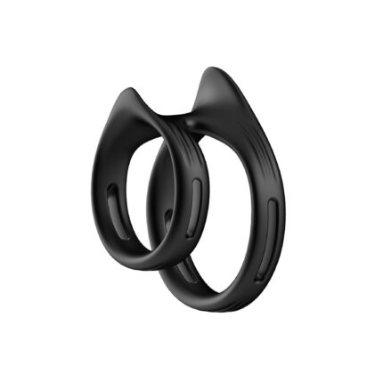 Podwójny pierścień erekcyjny Boss Series Capen czarny