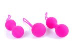 Dyskretne różowe kulki gejszy Boss Series do wzmocnienia mięśni dna miednicy