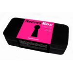 Zamknięte czarne pudełko Love to Love Secret Box 2, idealne na przechowywanie gadżetów erotycznych, z cyfrową kłódką