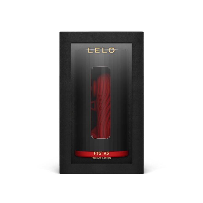 LELO F1S V3 czerwony – Masturbator z technologią AI i falami sonicznymi